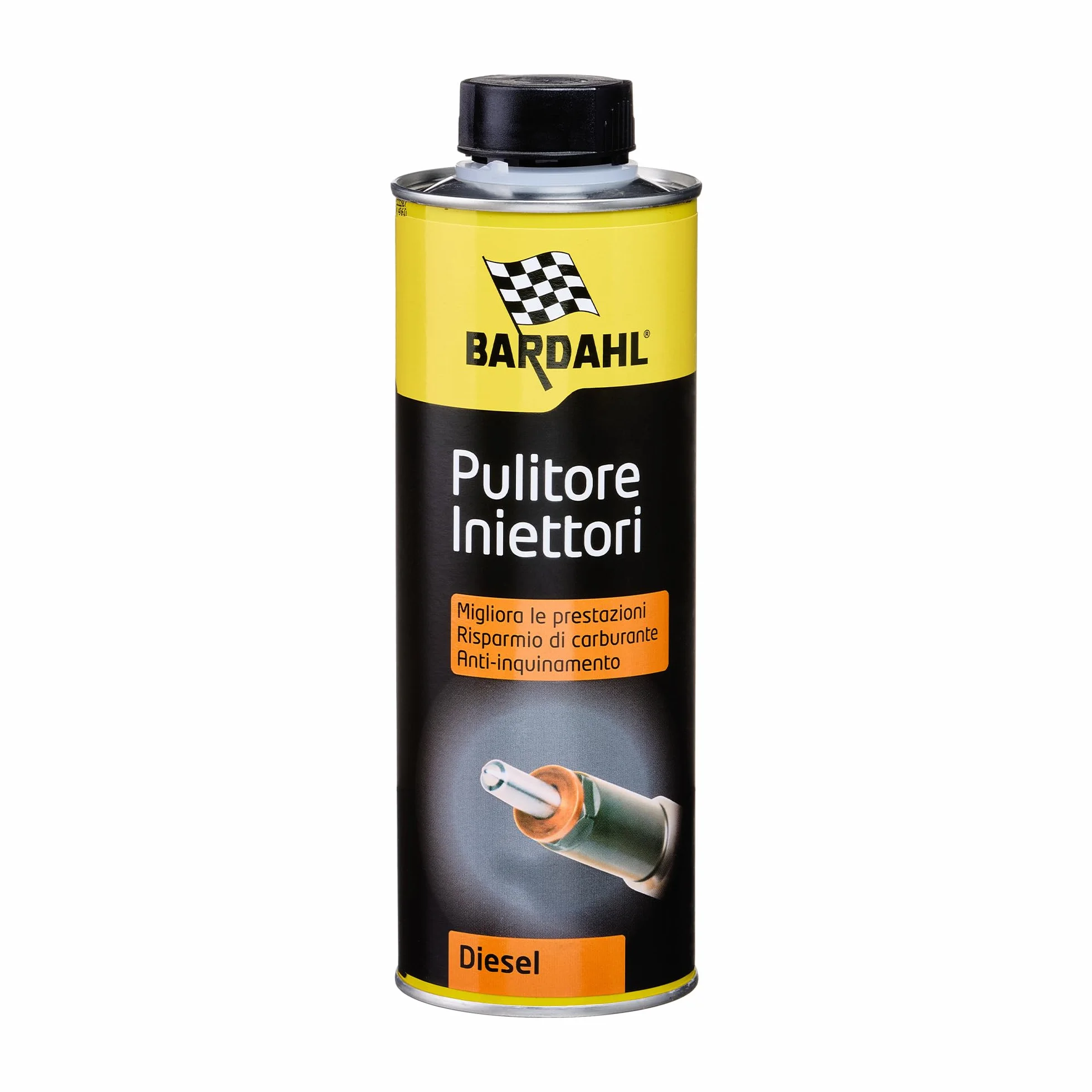 Bardahl - Additivo Pulitore Iniettori Diesel - Lubrifica Gli Iniettori e la Pompa del Gasolio, Migliora Le Prestazioni, Compatibile con Filtro Antiparticolato, 500 ml