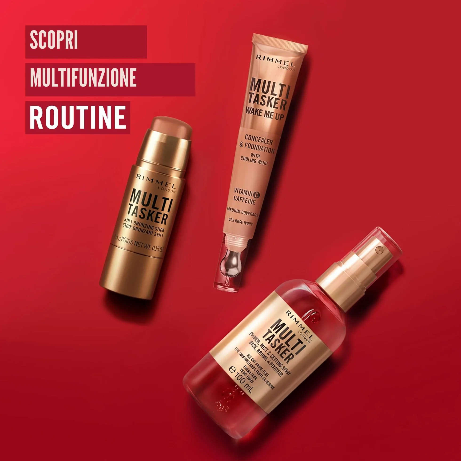 Rimmel Multitasker Bronzing Stick Medium 002 4,5 g