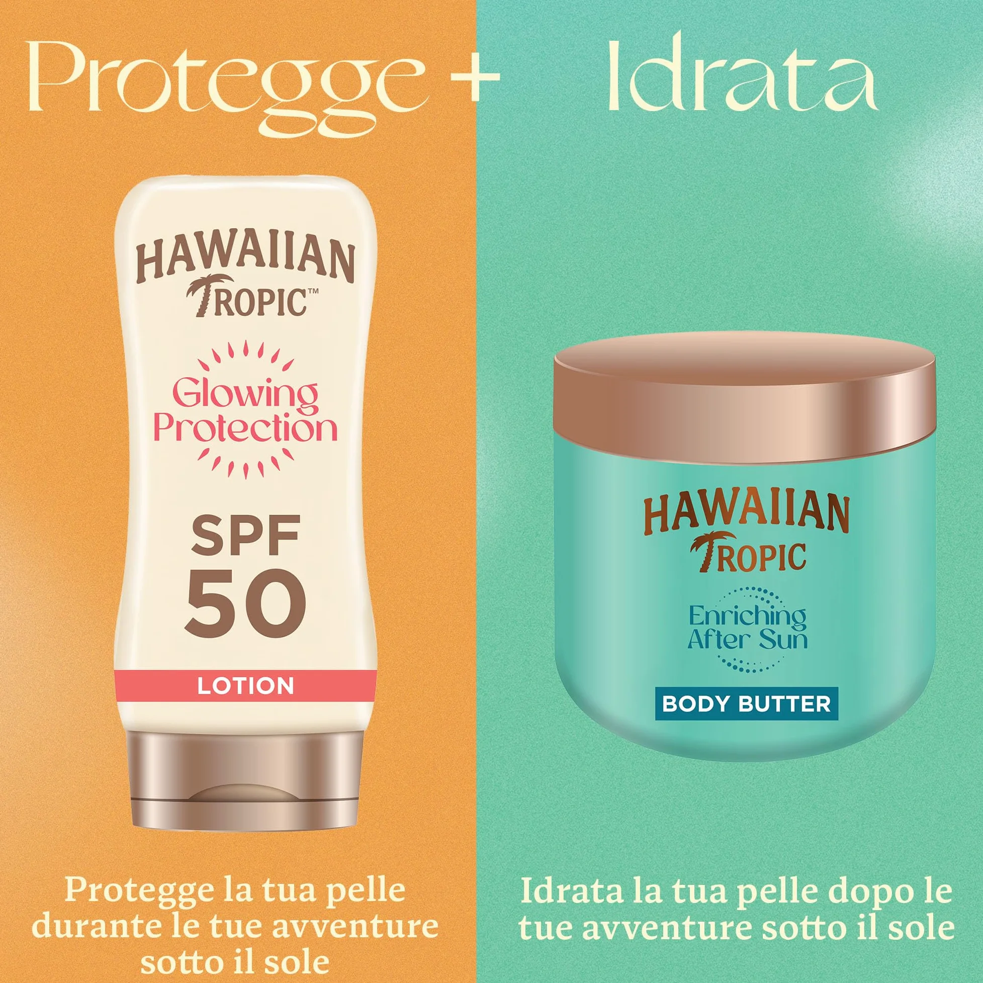 Hawaiian Tropic Enriching Body Butter Doposole 250 ml Burro di Karité Profumo di Cocco Vegano
