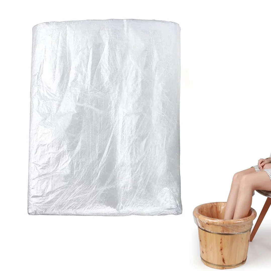 80 Pz Fodere per Pedicure Portatili Monouso – Adattabili a Pediluvi Spa, Compatibili con Pediluvi Singoli, Doppi e Secchi