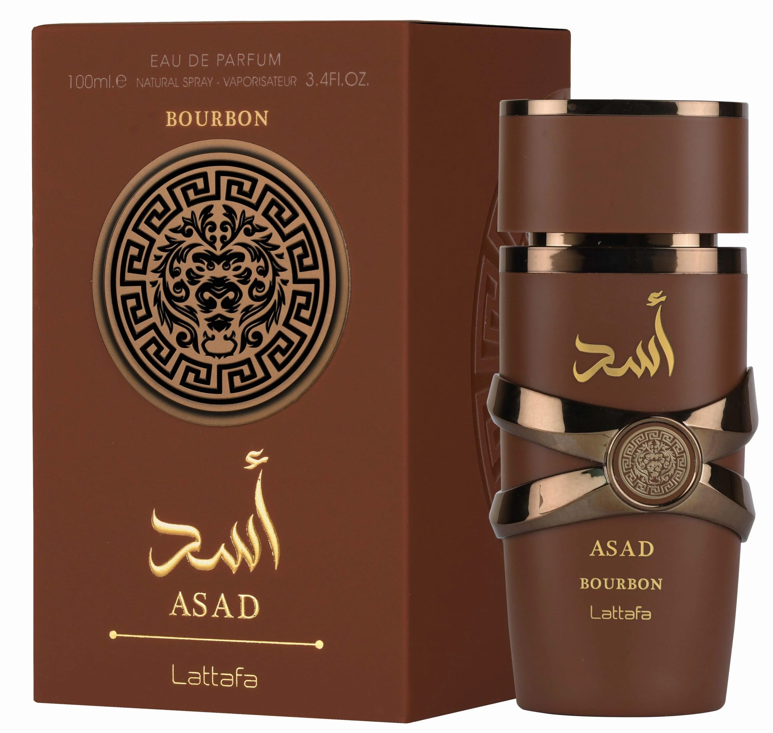 Lattafa Asad Bourbon Eau De Parfum 100Ml