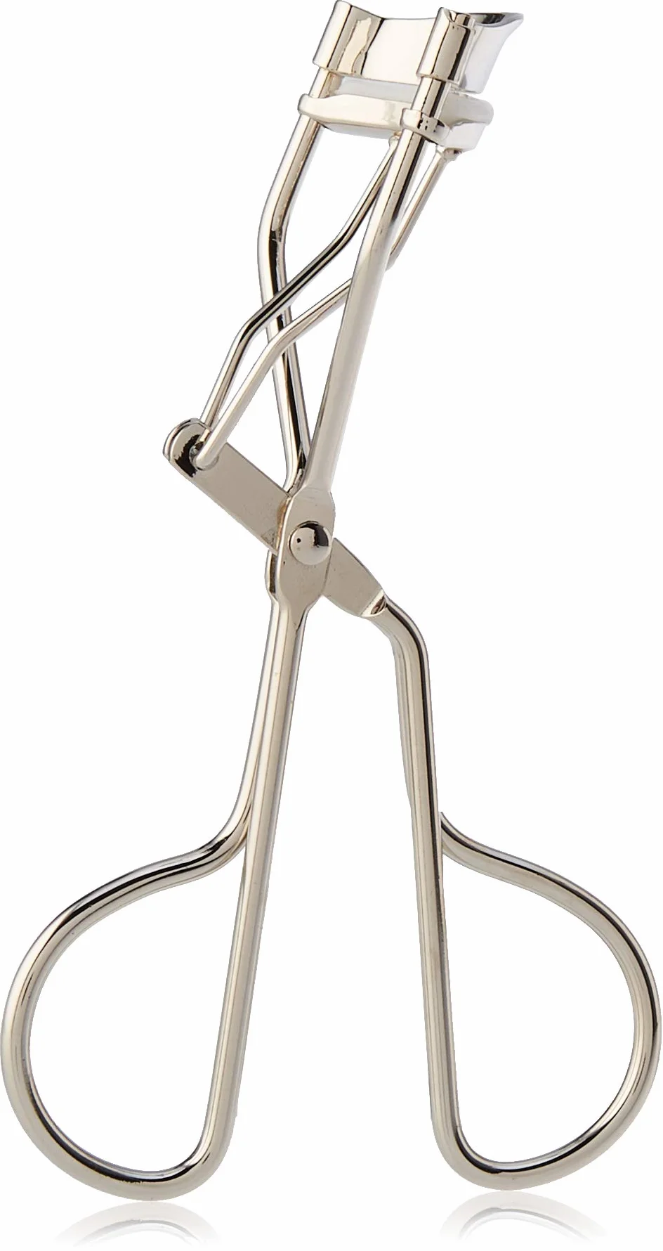 Beter - Piegaciglia nichelato, con cuscinetti in silicone, piegaciglia professionale, in acciaio ad alta resistenza, per il trucco degli occhi, Piegaciglia professionale, Eyelash curler