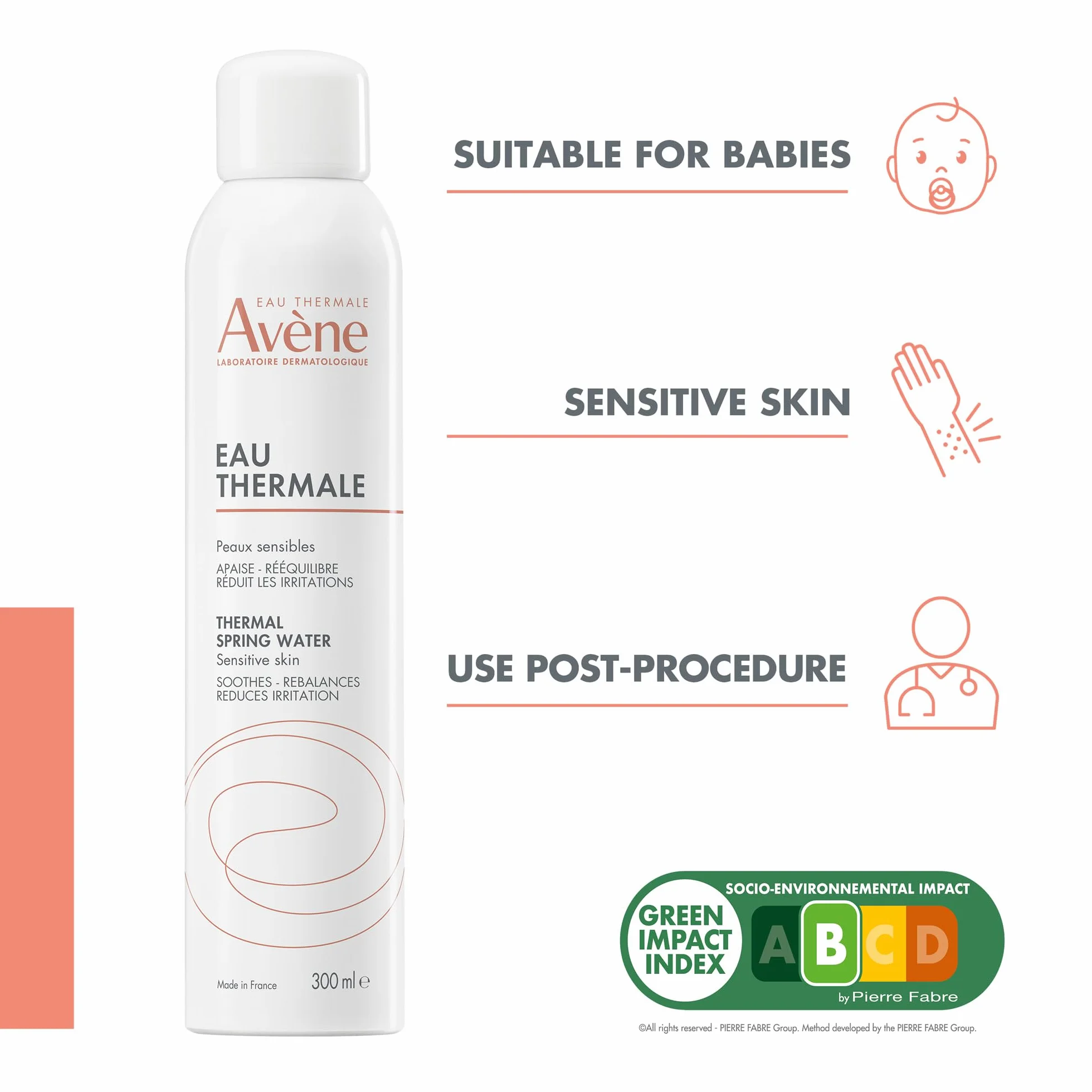 Avene Spray Acqua Termale, 300 ml