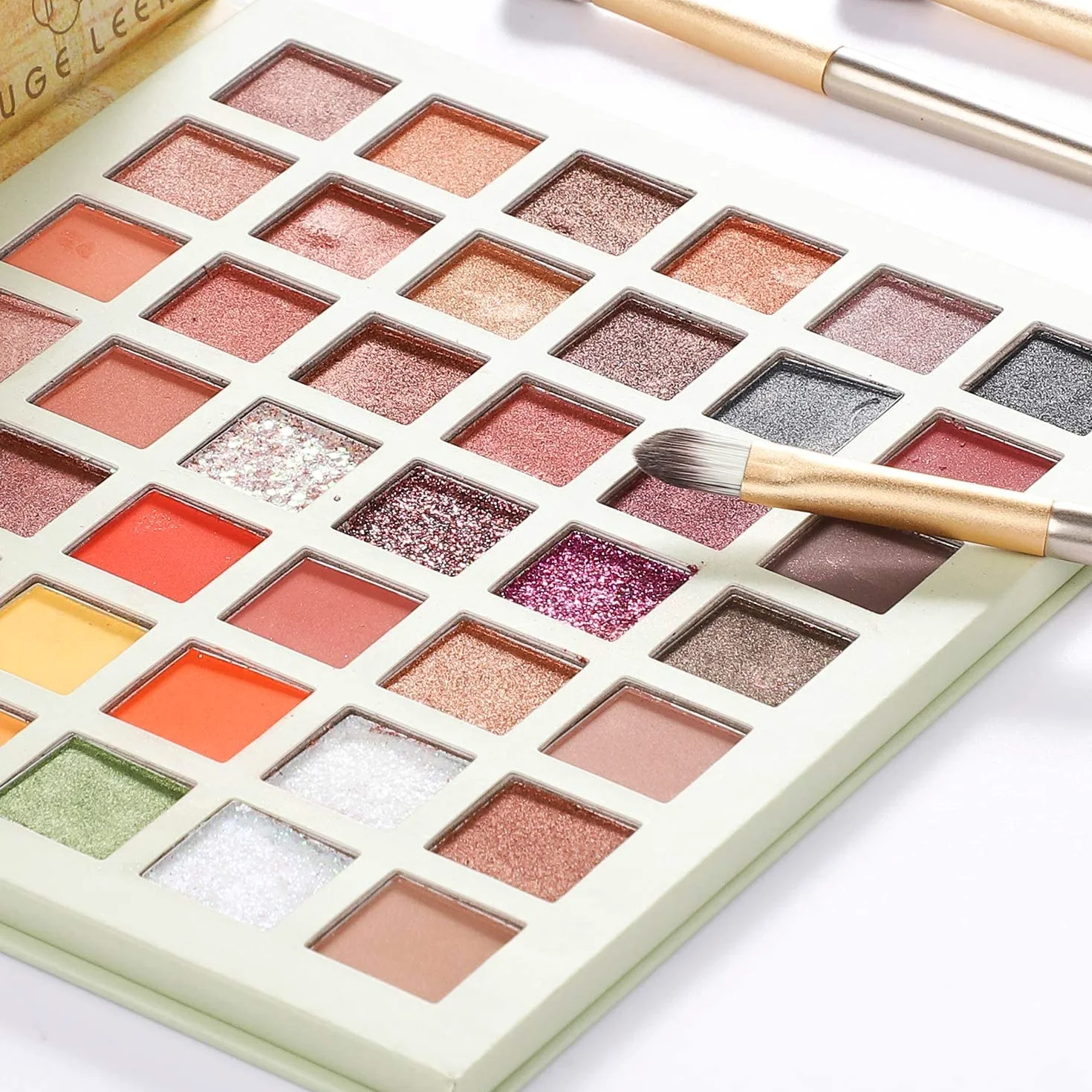 Palette di ombretti 42Colors Glitter Eye Shadow Palette Pigmentato Polvere Shimmer Eye Shadow Polvere Matte Scintillio Scintillio Eyeshadow Set di trucco Mimore palette di ombretti (Size : SPAIN)