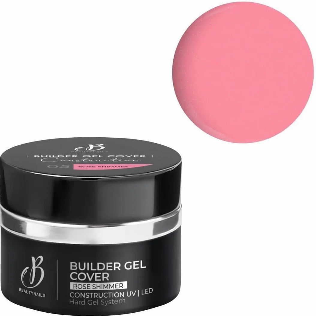 Gel builder gel builder cover 05 Rose Shimmer Beauty Nails 50g