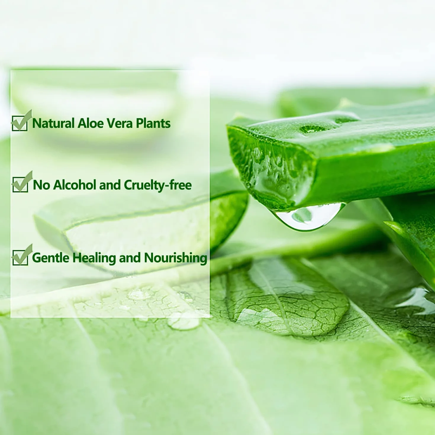 300 ml Aloe Vera Gel - Crema Idratante Aloe Vera Pura al 99% per Viso e Corpo, Crema Naturale all'Aloe per Pelli Secche, Scottature, Acne