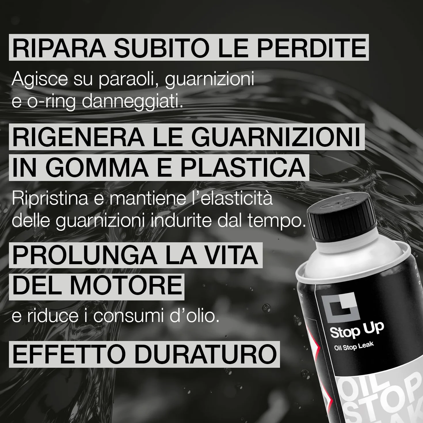 ERRECOM Stop Up Turafalle Olio Motore 250 ml