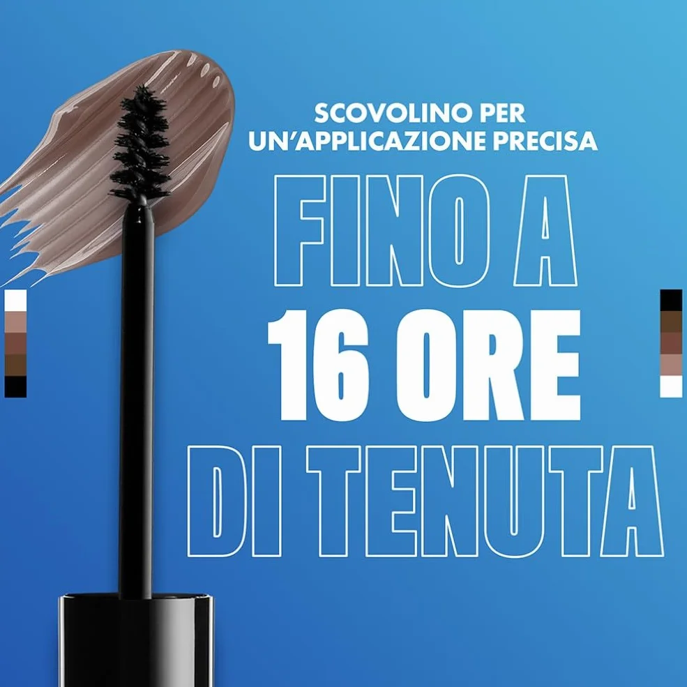 NYX Professional Makeup The Brow Glue, Gel Trasparente per Sopracciglia Effetto Laminazione, 5 ml