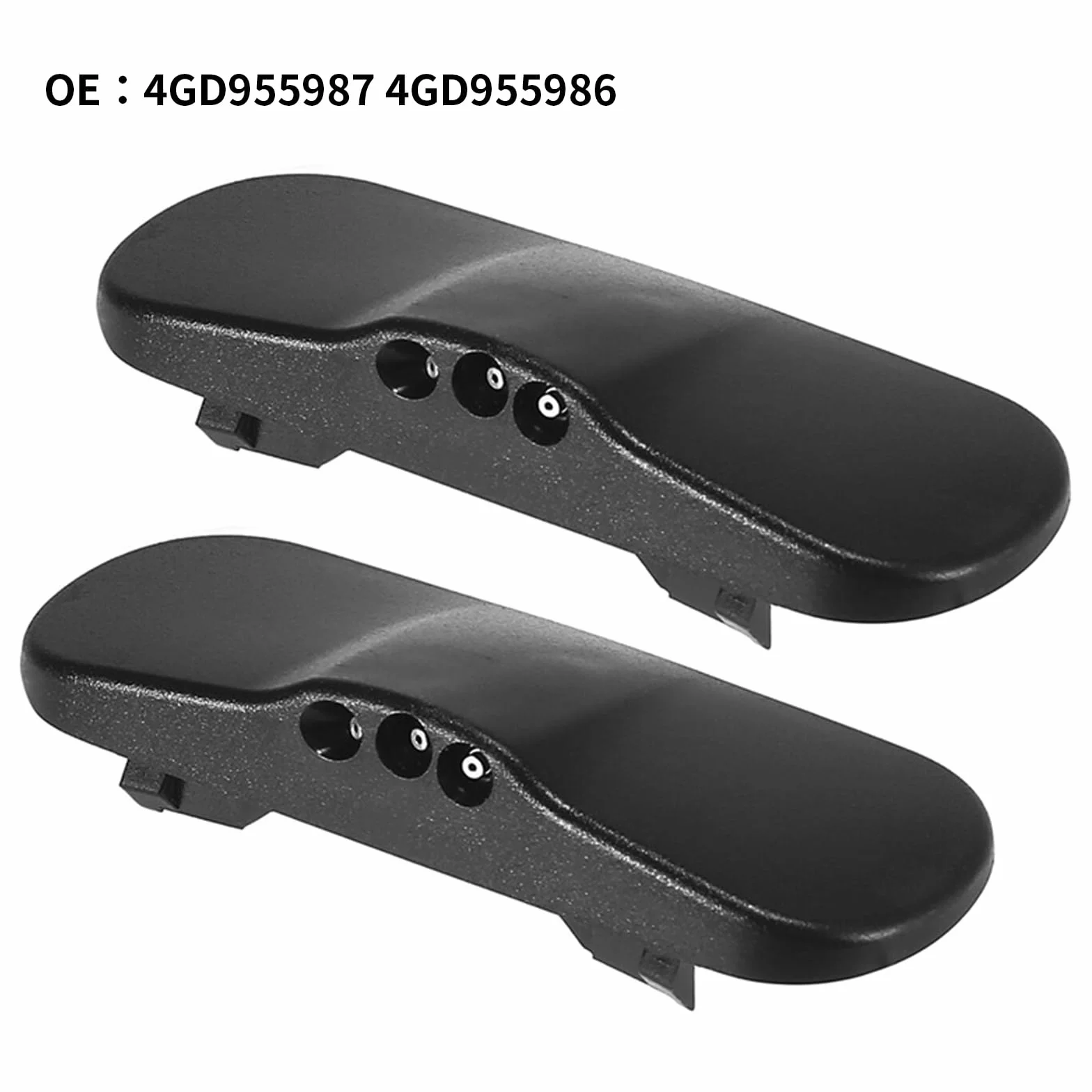 SANTUO 2 ugelli riscaldati per parabrezza anteriore per Audi A3 A4 A5 A6 A7 A8 Q3 Q5 Q7 TT