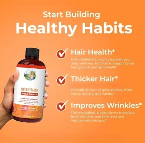 Multivitaminico da donna per capelli, unghie e pelle – Supporta la riduzione delle rughe e una luminosità liscia e sana