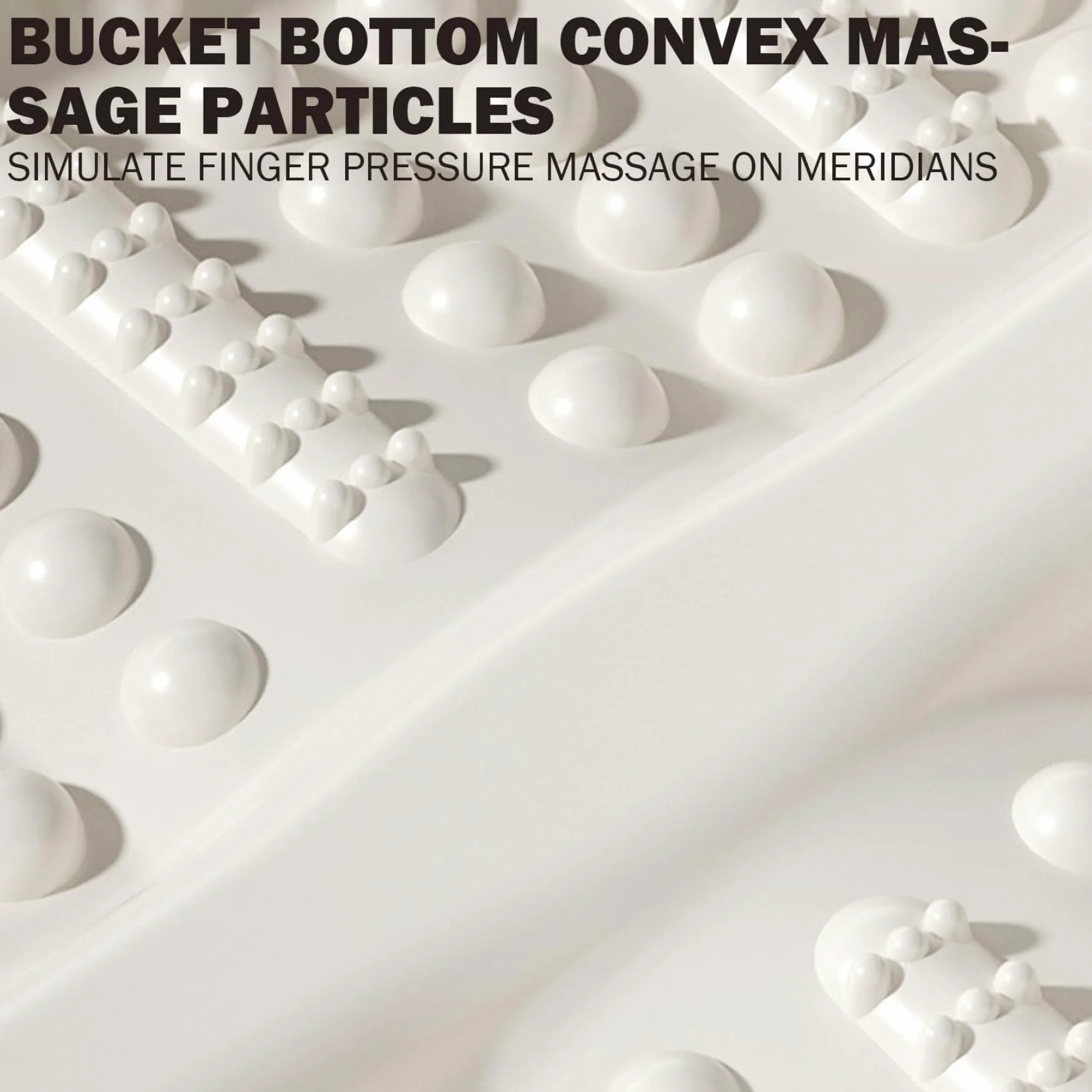 Bacinella per immersione dei piedi, massaggio integrato, trasparente, 34 cm | Nodi massaggianti ergonomici, coperchio a tenuta stagna, ideale per la cura dei piedi a casa