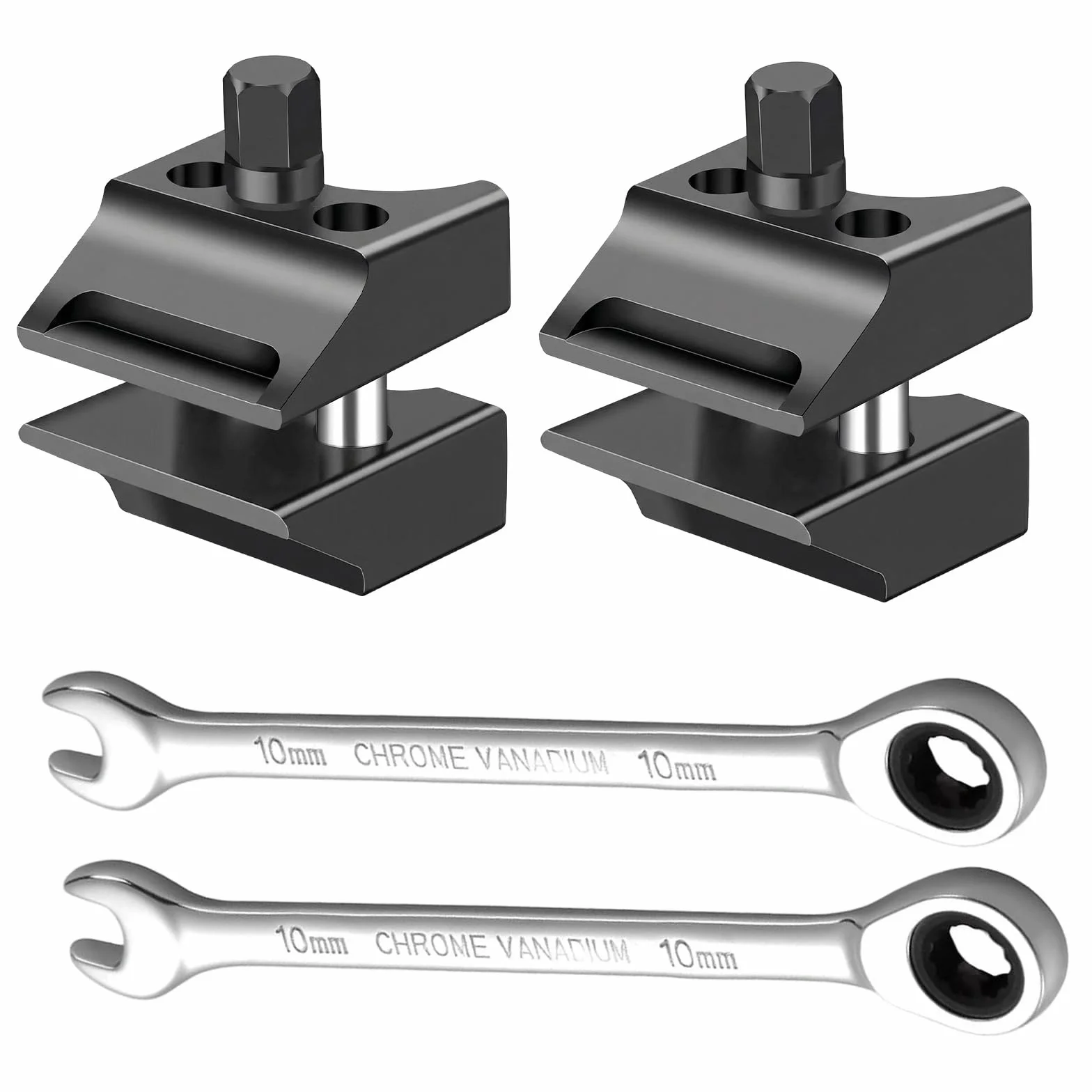 Strumento Universale per Divaricatore Puntone Sospensione 2 Pezzi Acciaio Compatibile VW Auto