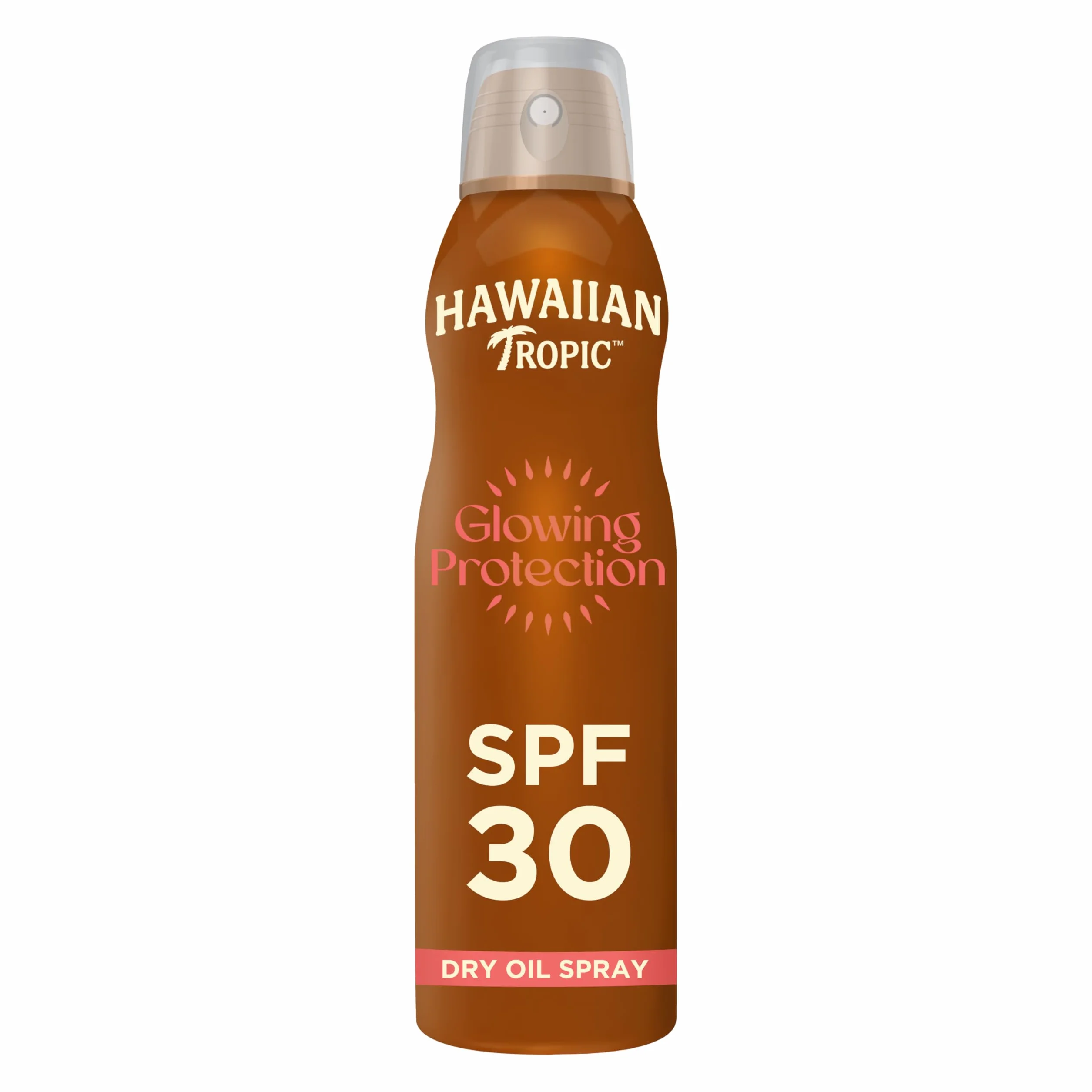 Hawaiian Tropic Olio Secco Spray Protettivo Illuminante SPF 30 UVA UVB 180 ml