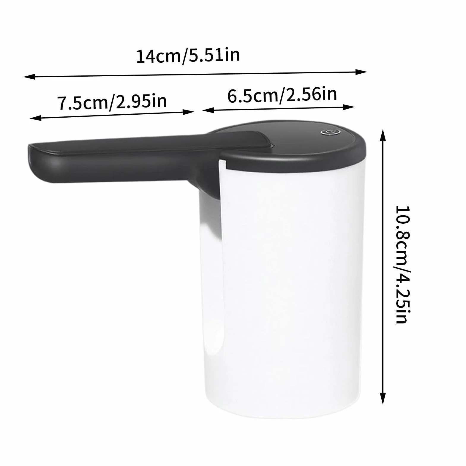 Pompa erogatore d'acqua | Pompa dispenser per brocca per bottiglie d'acqua | Gadget da cucina portatili, accessori da campeggio per fontanella, facile da usare