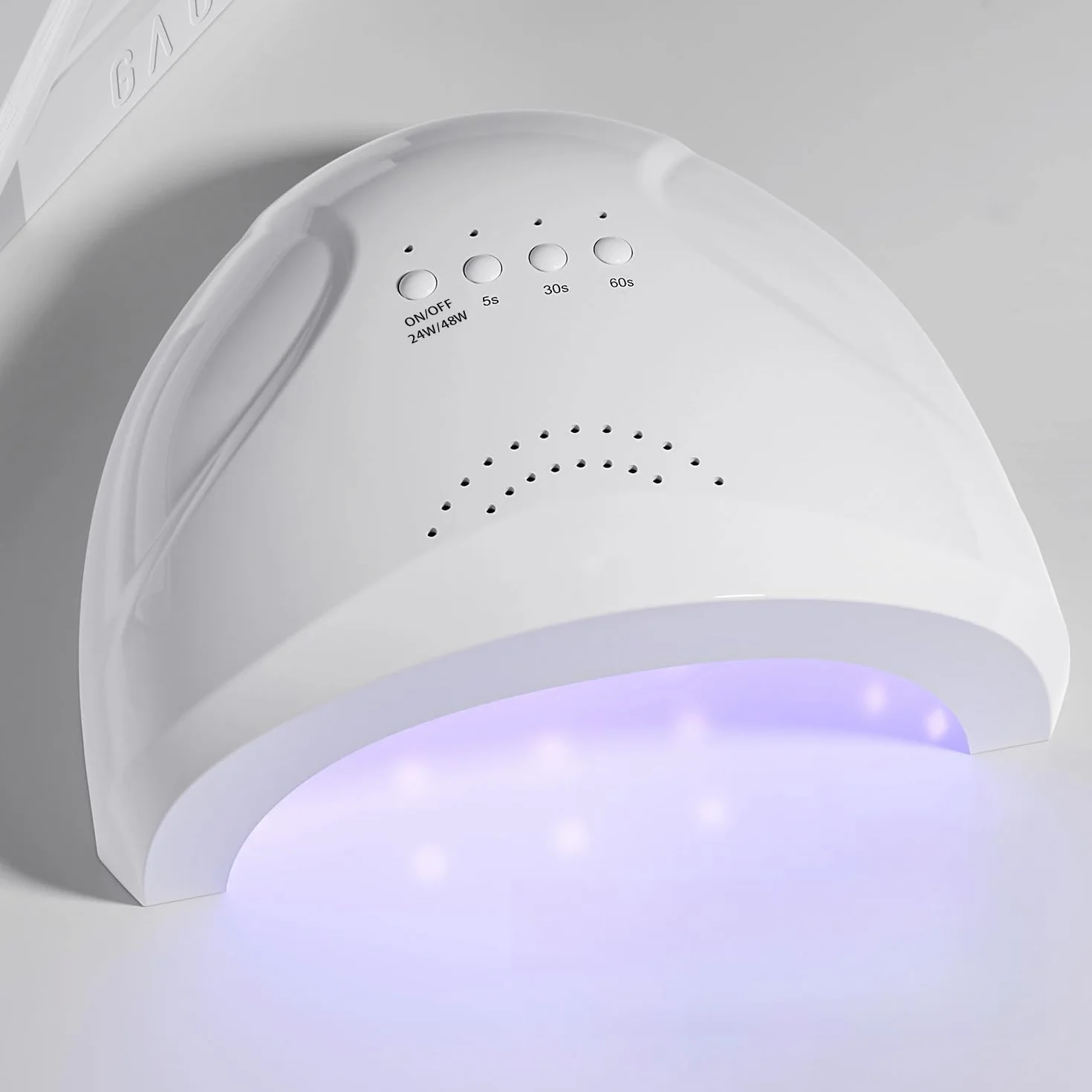 VOLTIX Lampada Unghie UV LED Professionale 48W – Fornetto Unghie Semipermanente con Sensore Automatico e Timer 3 Modalità – Lampada UV LED Unghie Professionale per Gel, Smalto e Ricostruzione