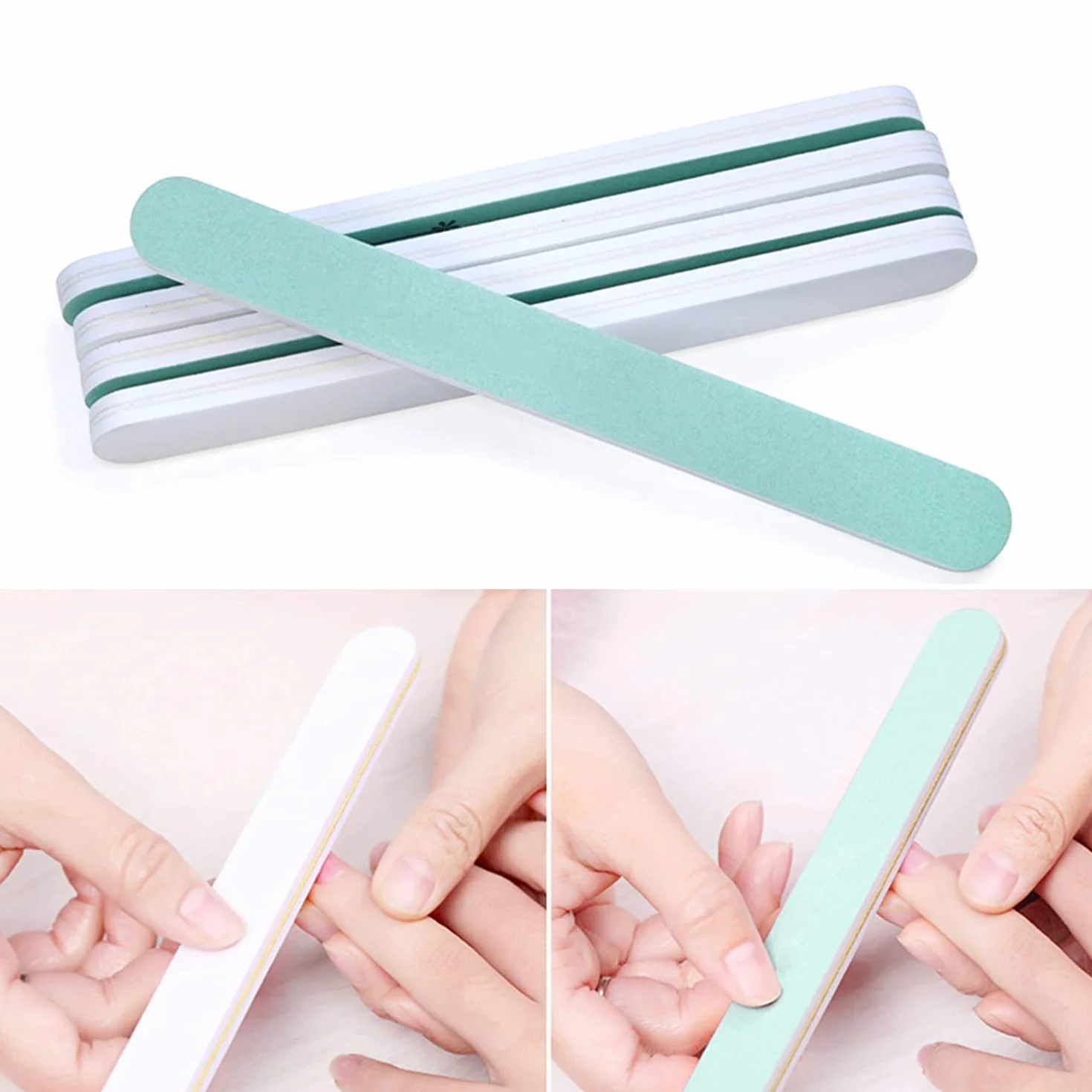 Lima per Lucidare A Doppia Faccia,14 Pezzi Lima per Lucidare Unghie Professionale,per Lucidare E Curare Le Unghie,Lavabile A Doppia Faccia,Grana 3000/6000