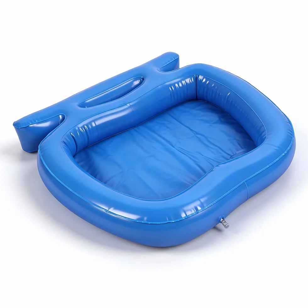 Vaschetta Lavapiedi Piscina, HOVCEH Lavapiedi per Piscina Gonfiabile con Ganci, Vaschetta Piedi Piscine per Ingressi Piscine, Bacinella Piedi Piscinas per Lavare Sabbia E Sporco Prima Di Entrare
