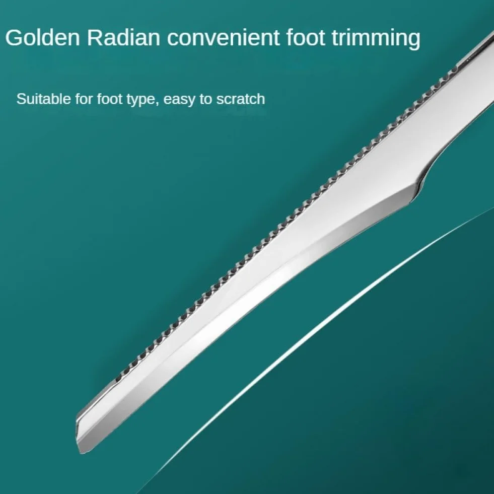 Set di 2 Raschietti per Pedicure Professionali per Rimozione Pelle Morta