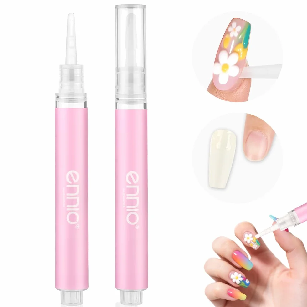 LOPHE Nail Art Polish Corrector Pen, Penna Correggi Smalto, Risultato Immediato, Accessori Gel Unghie, 3 ml
