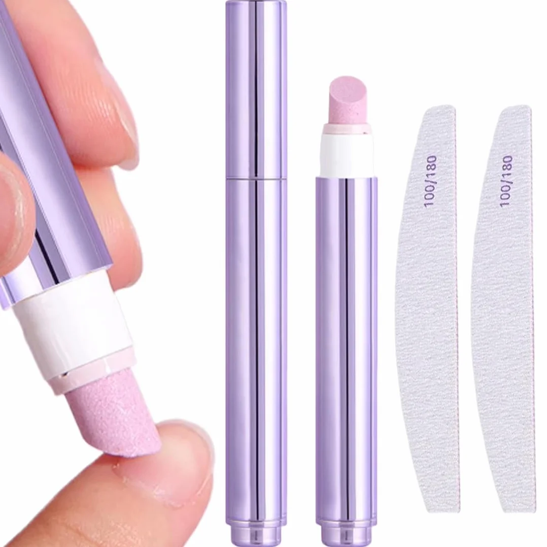 2 Pezzi rimuovi cuticole unghie, Nail care pen, Routine de soins des ongles stylo