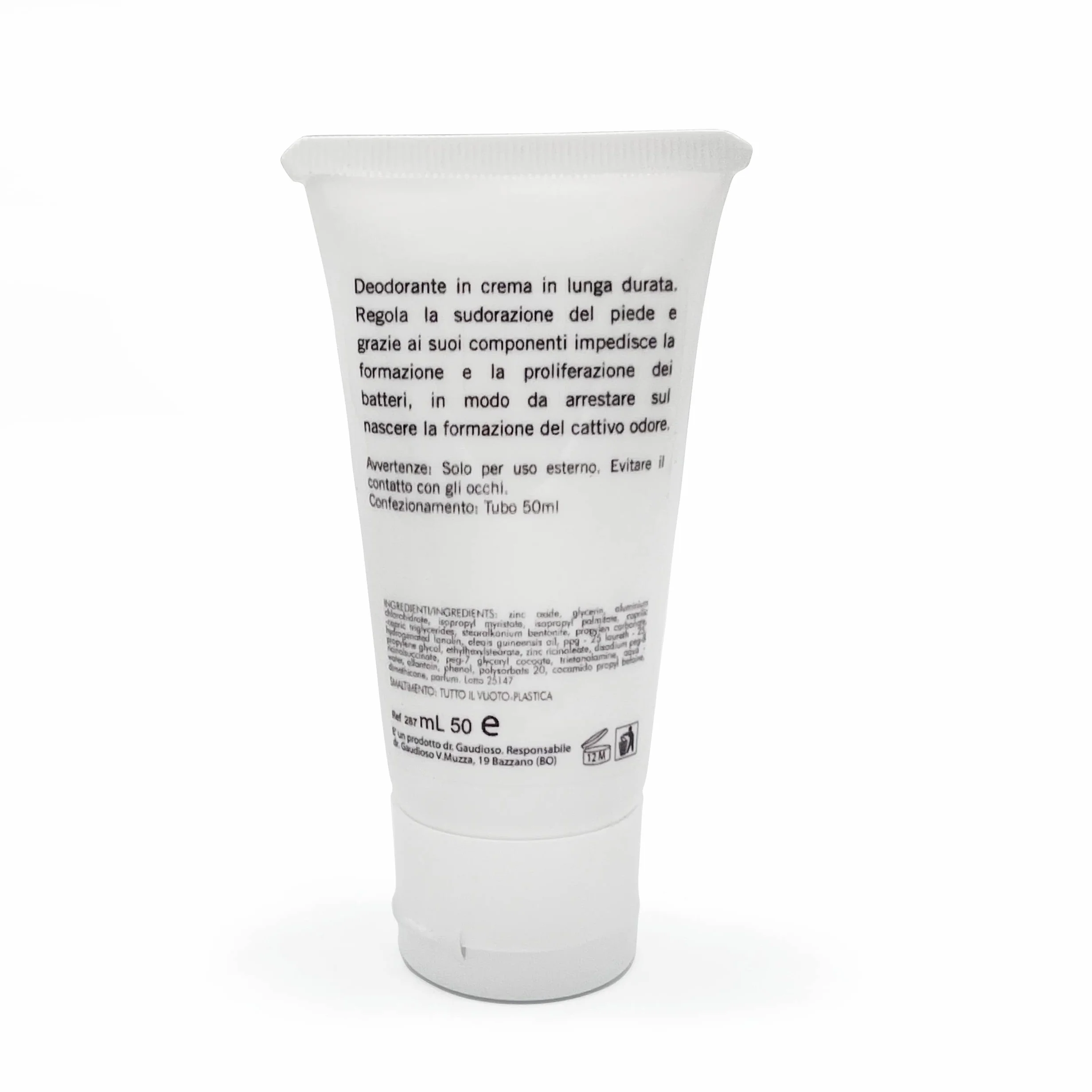 Sudorstop Formato Travel Crema naturale per la sudorazione e il cattivo odore del piede - Risultati fin dalla prima applicazione