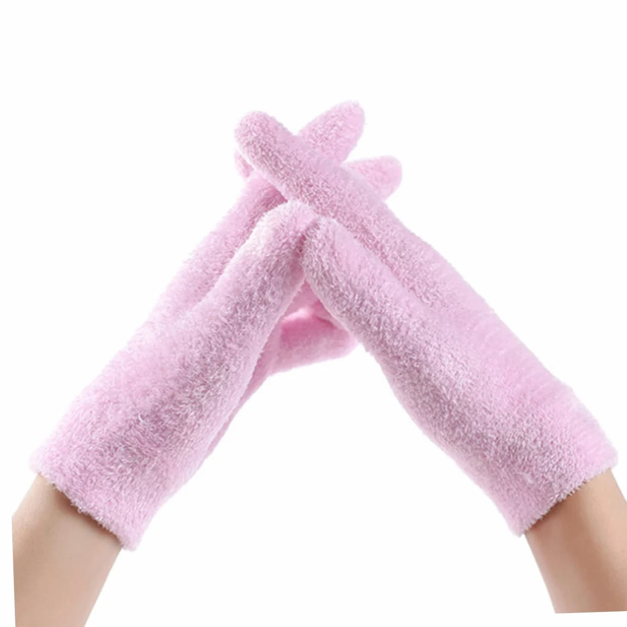 Hemobllo 2paia Guanti e Calzini Idratanti Per Gel Infuso Di Minerali Per Riparazione Di Mani e Piedi Secchi e Screpolati