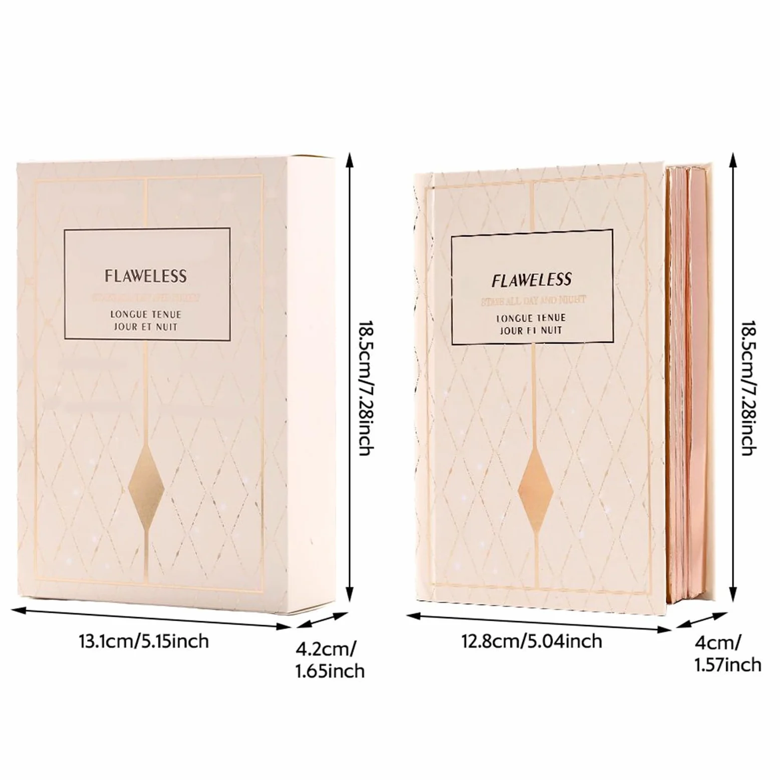 Di Ombretti Per Gli Occhi 48 Colori Impermeabile Per Bronzer | Palette Per Ombretti A Forma Di Libro Per Donne Ragazze Halloween Adolescenti Ogni Giorno Feste Viaggio Uso Quotidiano