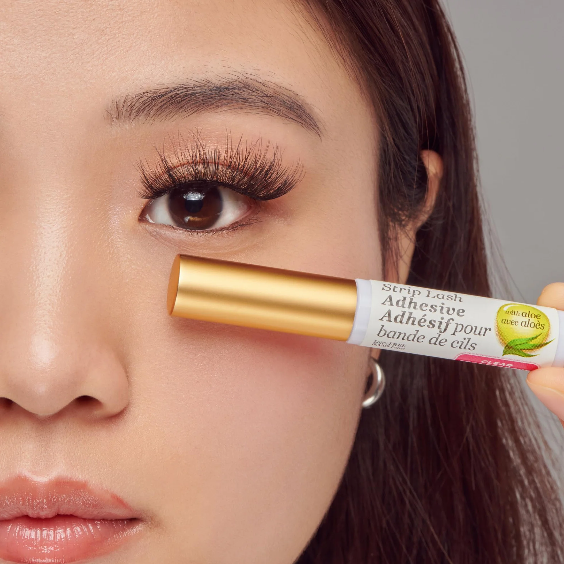 Kiss Products Ever Ez Strip Eyelash Adhesive, Clear, 0.1 Pounds
