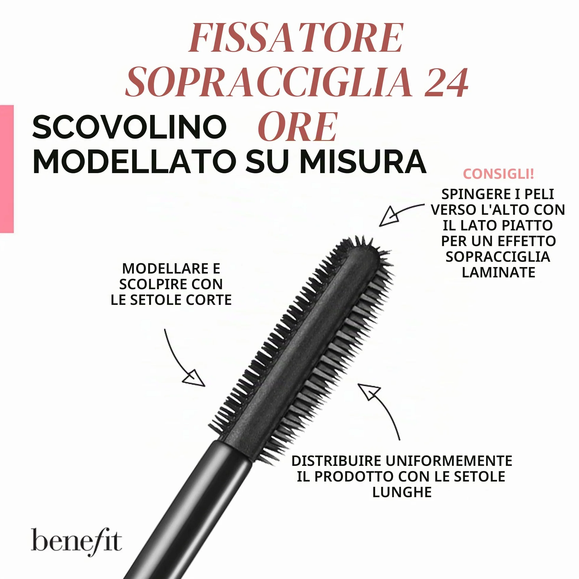 Benefit C-BE-137-01 Setter per Sopracciglia 24 Ore, Trasparente, 3.5 ml