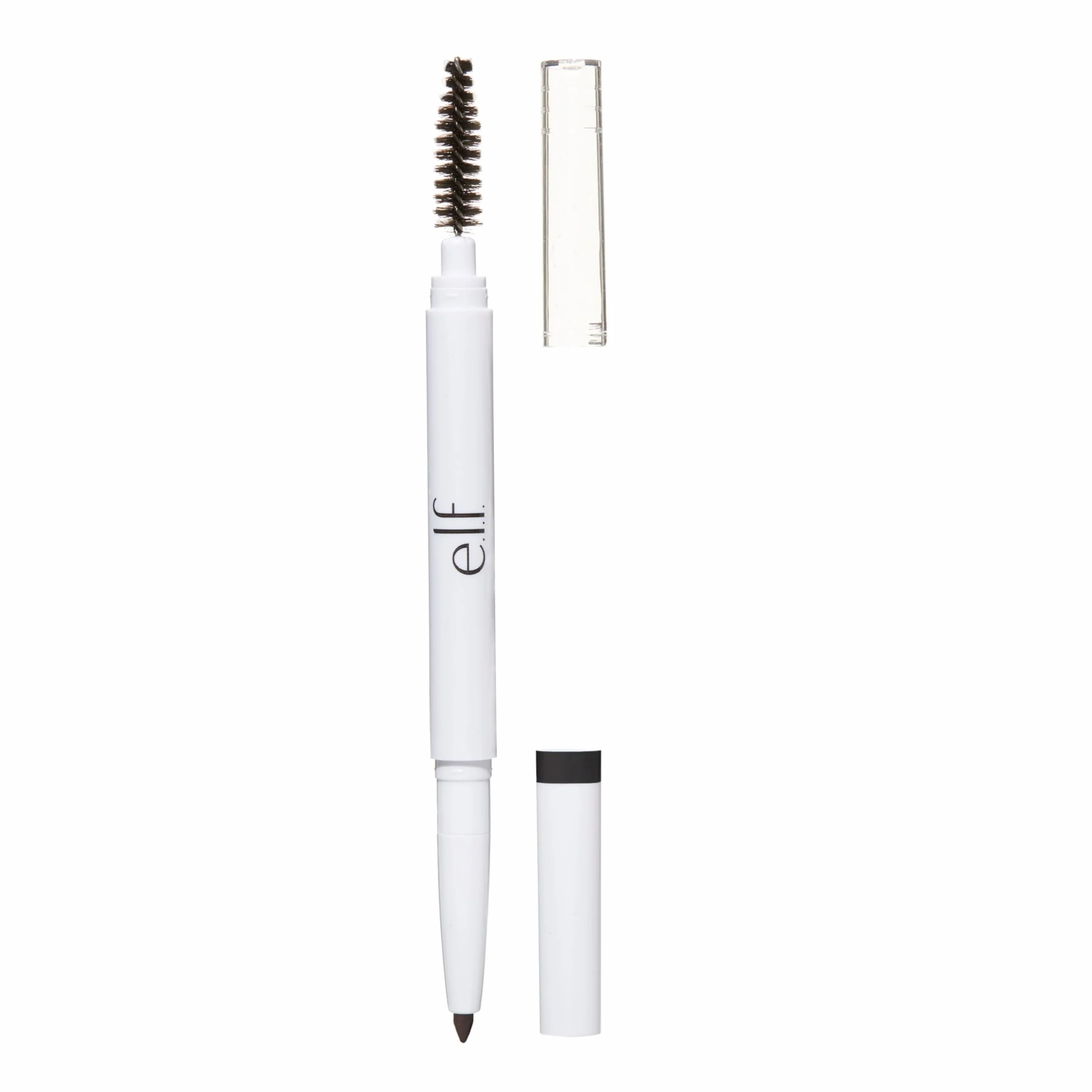 e.l.f. Instant Lift Brow Pencil, doppia estremità, precisa, punta fine, modella, definisce, riempie le sopracciglia, contorna, pettina, doma, Deep Brown, 0,18 g