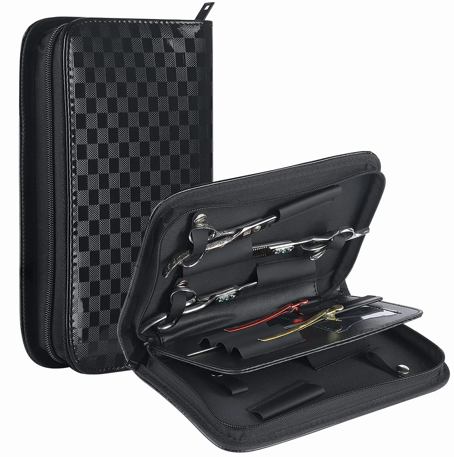 PERFEHAIR Grande borsa per attrezzi da parrucchiere, forbici da barbiere