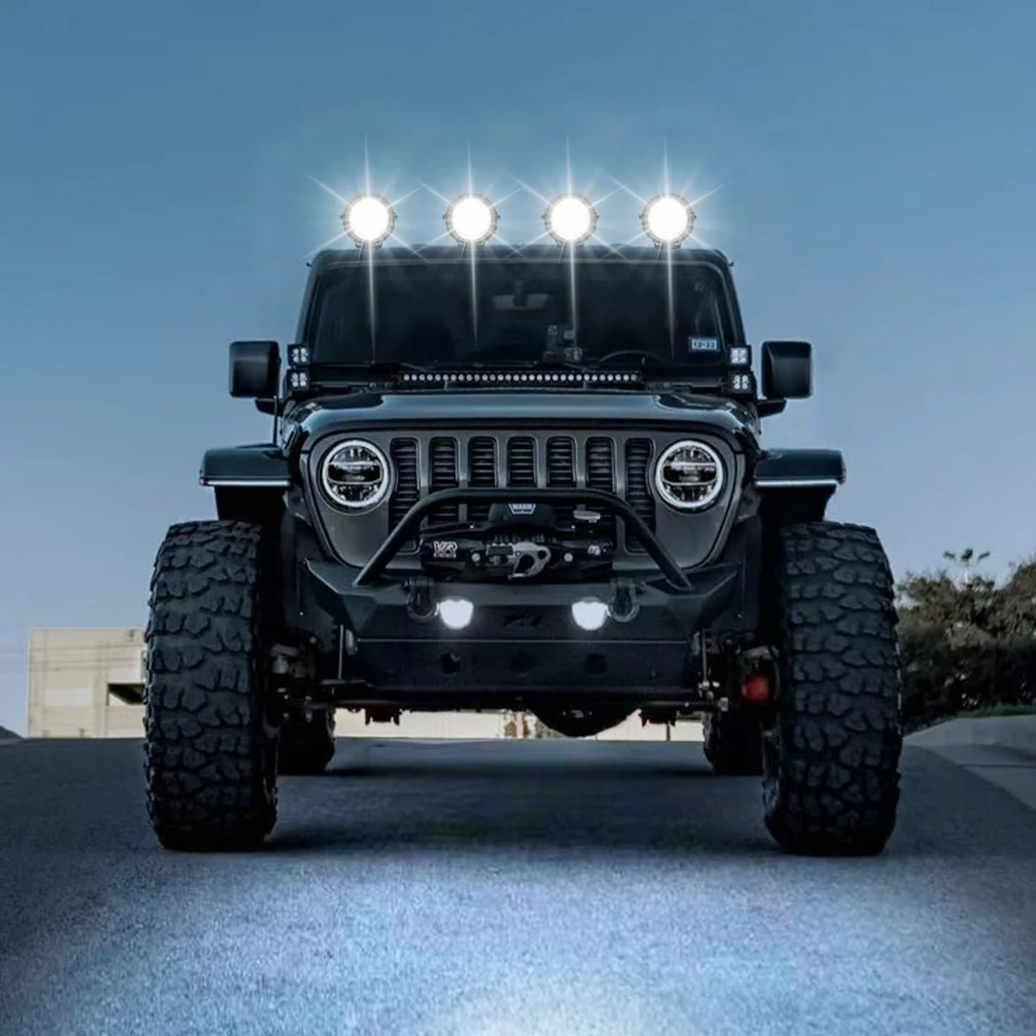 Faro di Profondità da Lavoro LED 30W 3000lm IP68 Impermeabile per Camion Trattore SUV
