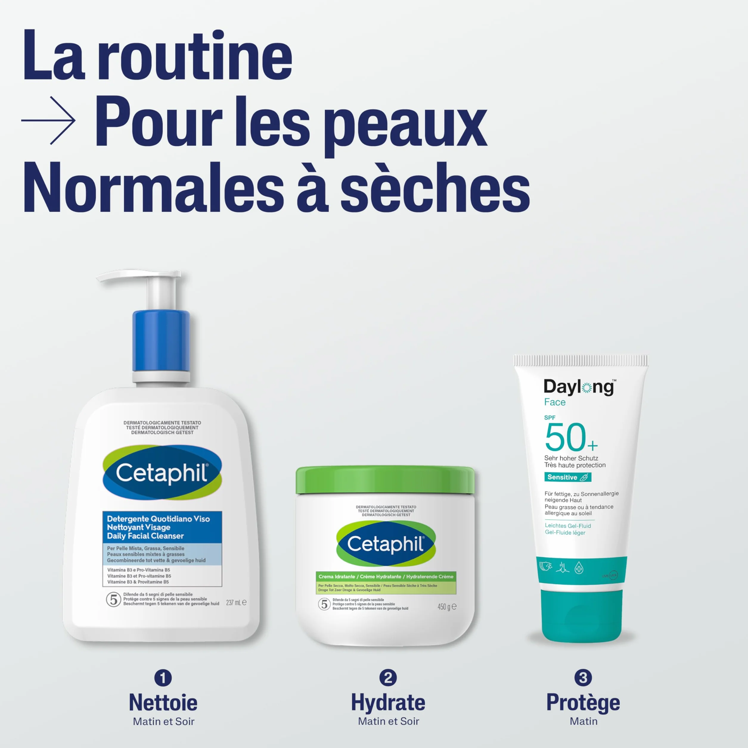 Cetaphil Detergente Quotidiano viso 237ml