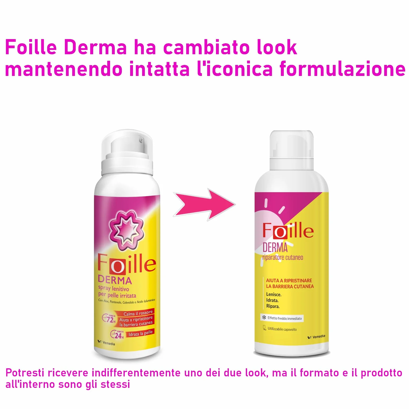 Foille Derma Spray Doposole Lenitivo con Aloe Vera, Pantenolo e Acido Ialuronico, Idratante, 150 ml