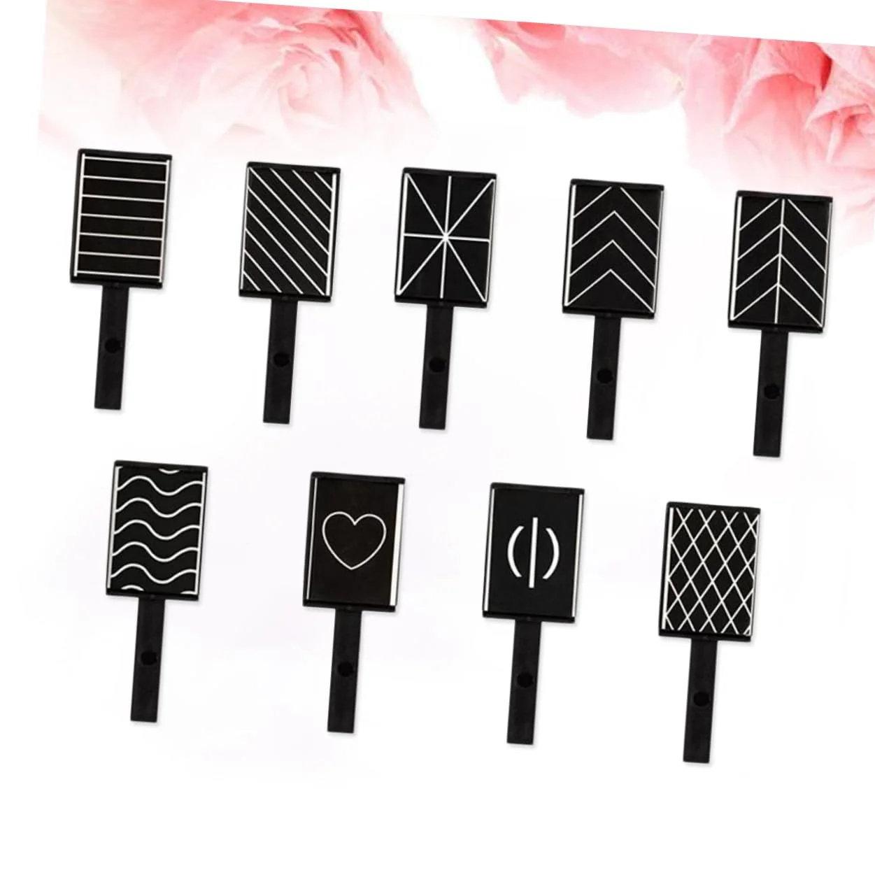 Healeved 27pezzi Kit Magnet Plate Stick Per Unghie Cat Eye Gel Uv Led Per Manicure Strumenti Di Nail Art Facili Da Usare Inclusi Magneti Per Disegni Creativi