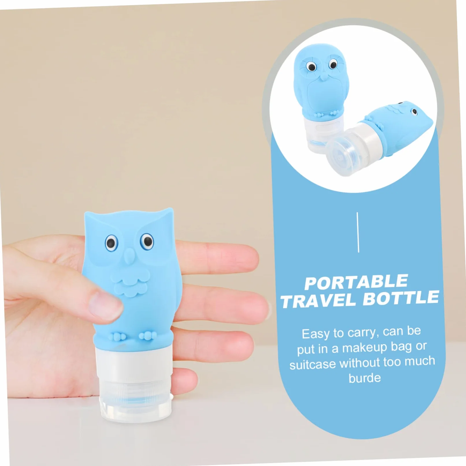 3 Set Di Flaconi Per Articoli Da Toeletta Ricaricabili Da 60 Ml Flacone Per Shampoo Da Viaggio Con in Silicone Per Una Facile Erogazione 2 Pezzi*3