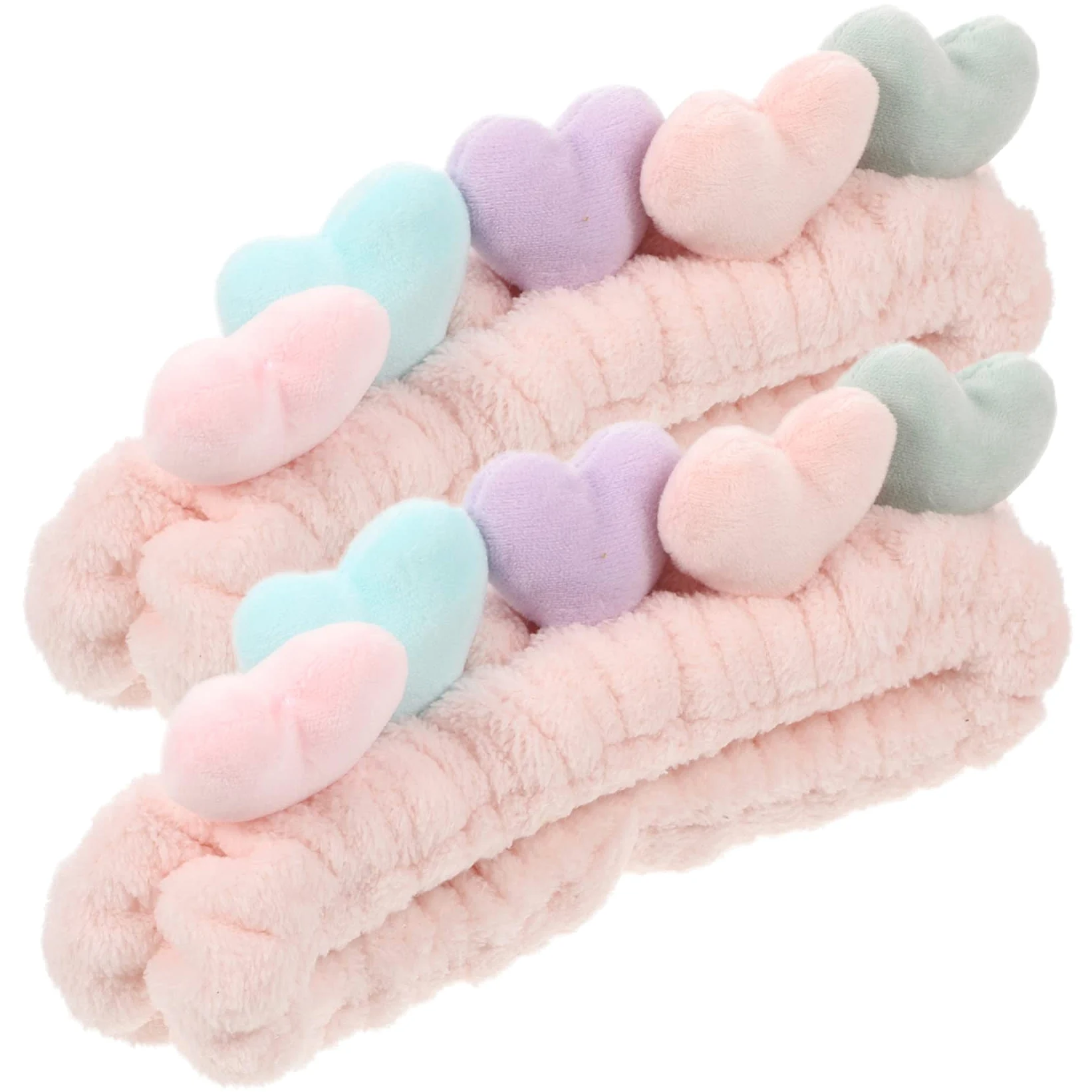 minkissy 6pezzi Fasce Elastiche Per Makeup e Accessori Per Fascia Per Rosa Per e Del