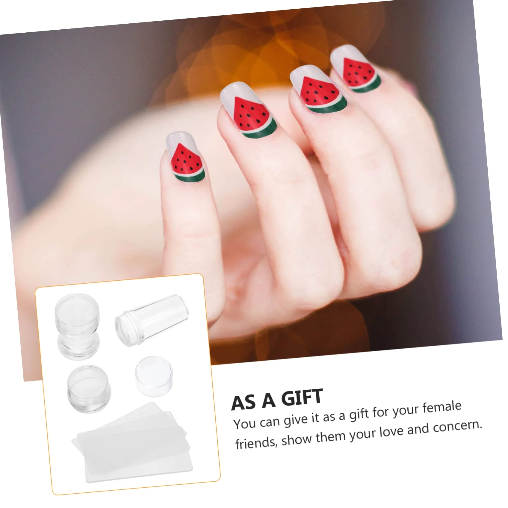 FRCOLOR 12 Set Di Stampini Per Nail Art Strumenti Per Manicure E Timbratura Con 10 Timbri Per Unghie Raschietto Sicuri Per La Pelle E Adatti A Tutte Le Età.