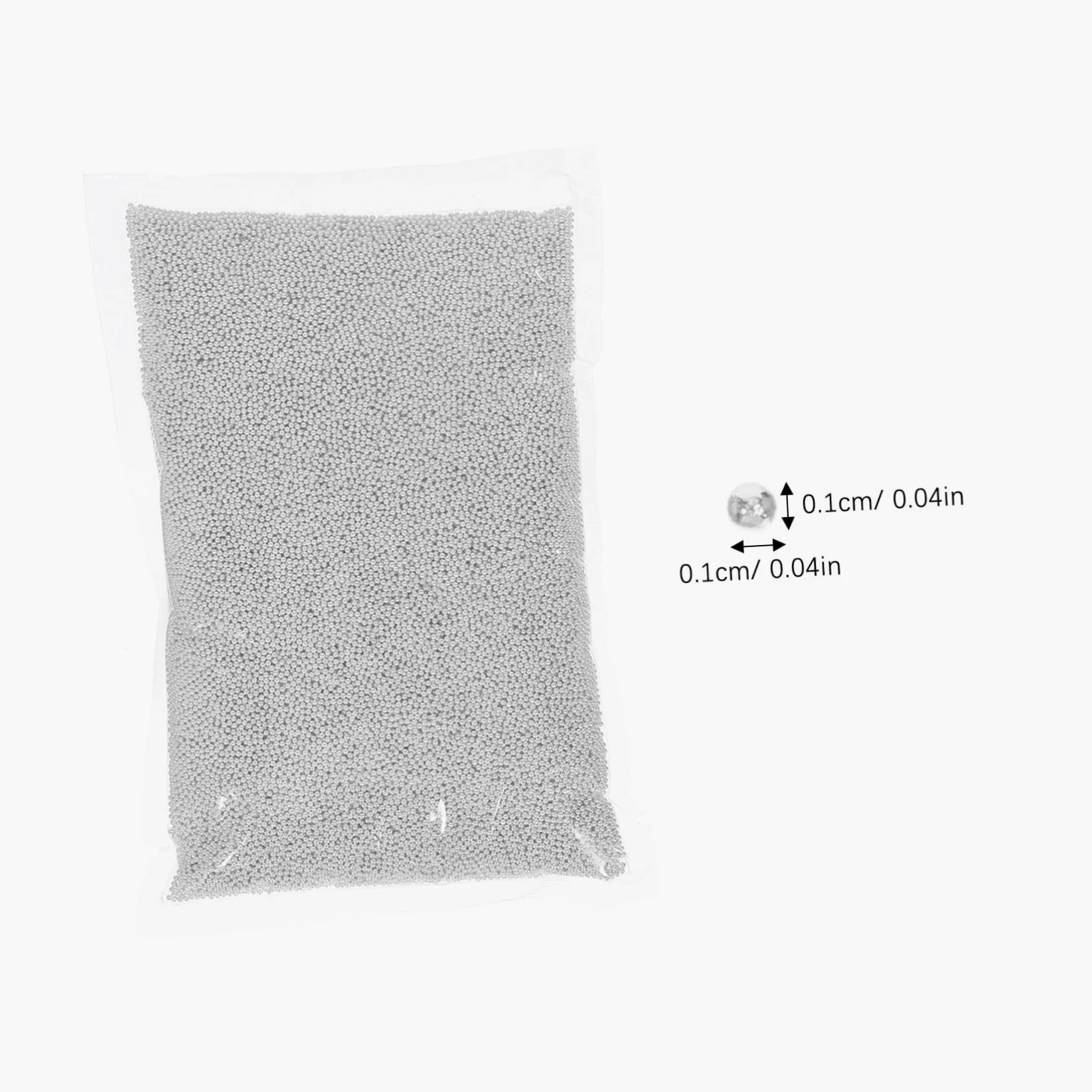 Perline per Unghie Metalliche Piccole Perline per Nail Art Accessori per Manicure da Donna per Decorazione Unghie Gioielli e Forniture per Fai da Te
