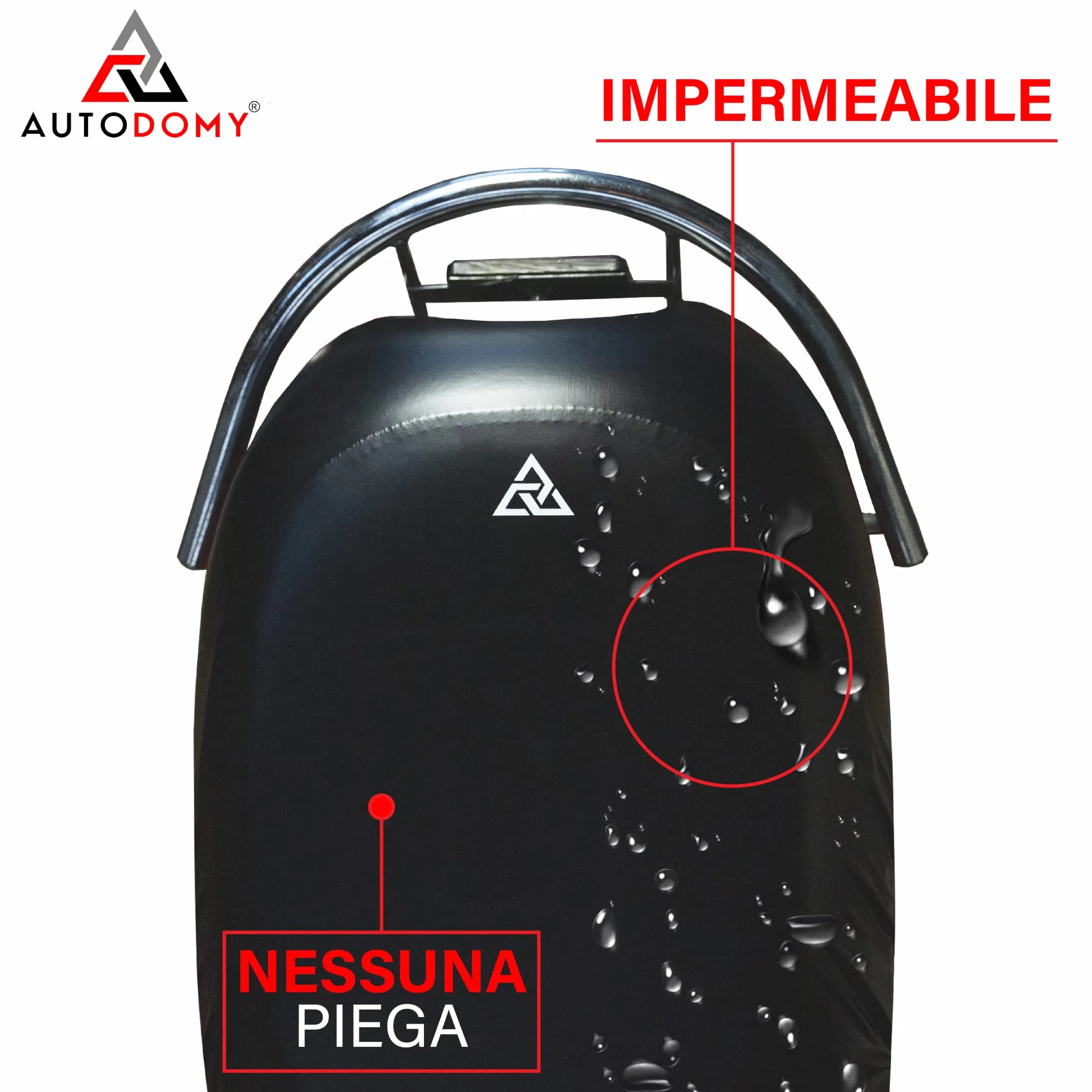 Coprisella Moto XL Antiscivolo Antigraffio Impermeabile Universale 90-110 cm