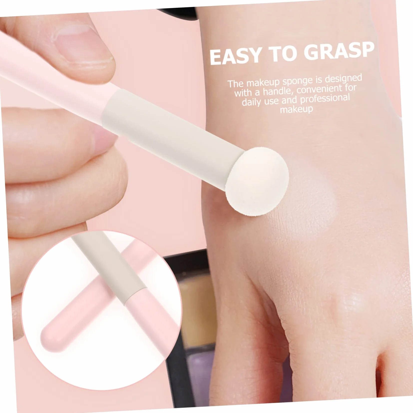 MAGICLULU 5 Set Di Correttori Kit Di Cosmetici Spugne E Pennelli Per Il Trucco Manico Per Fondotinta E 3 Pezzi*5