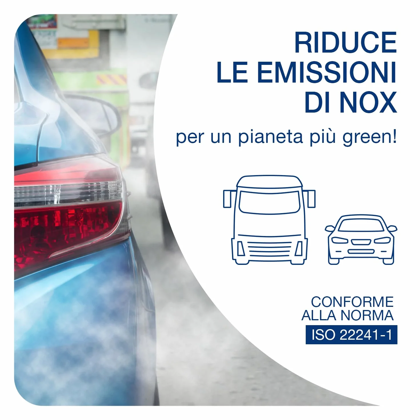 AdBlue Additivo Motori Diesel Riduzione Emissioni NOx Urea ISO 22241-1 10 L (2 x 5 L) Beccuccio Incluso