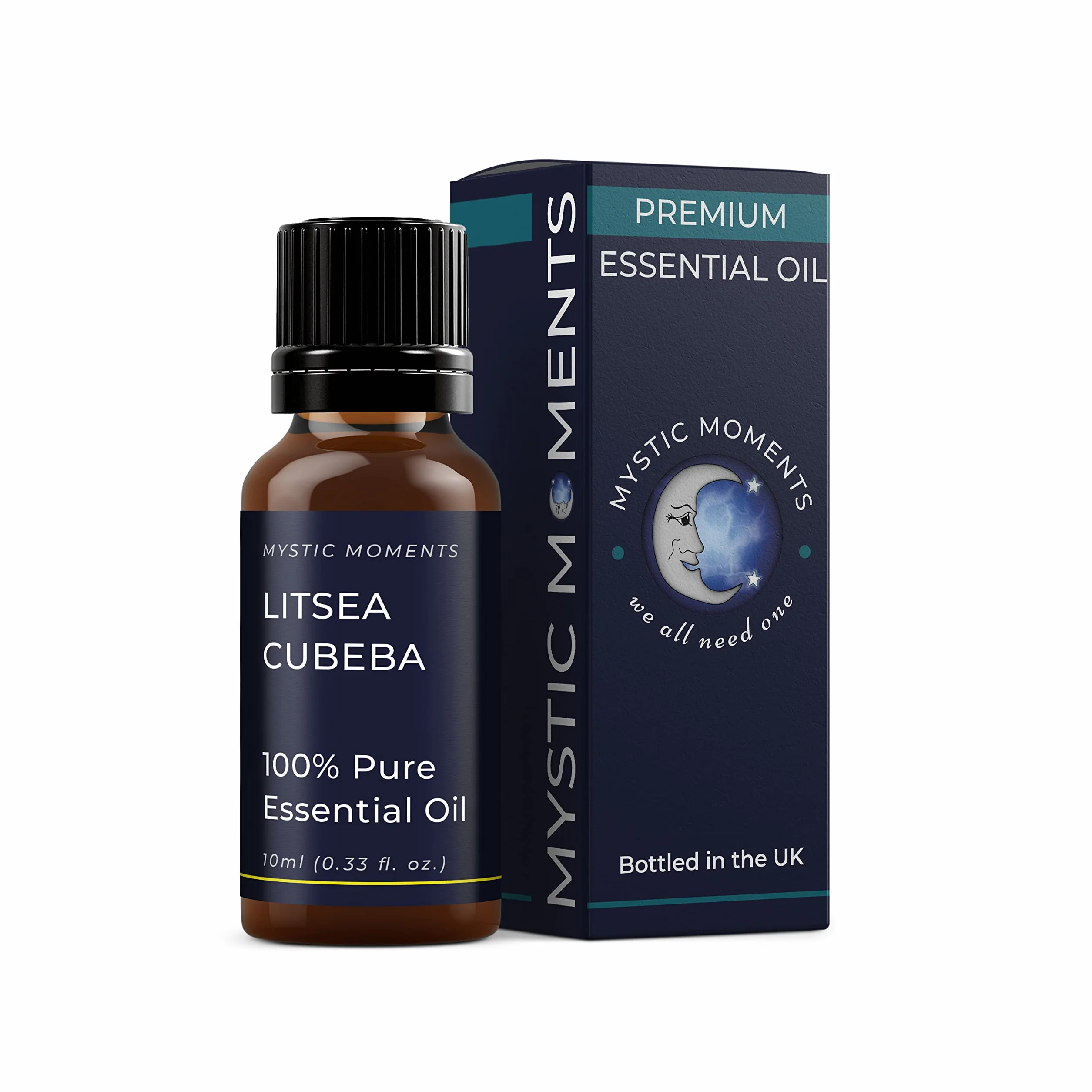 Mystic Moments | Litsea Cubeba Olio essenziale 10 ml - Olio puro e naturale per diffusori, aromaterapia e massaggio miscele senza OGM vegano
