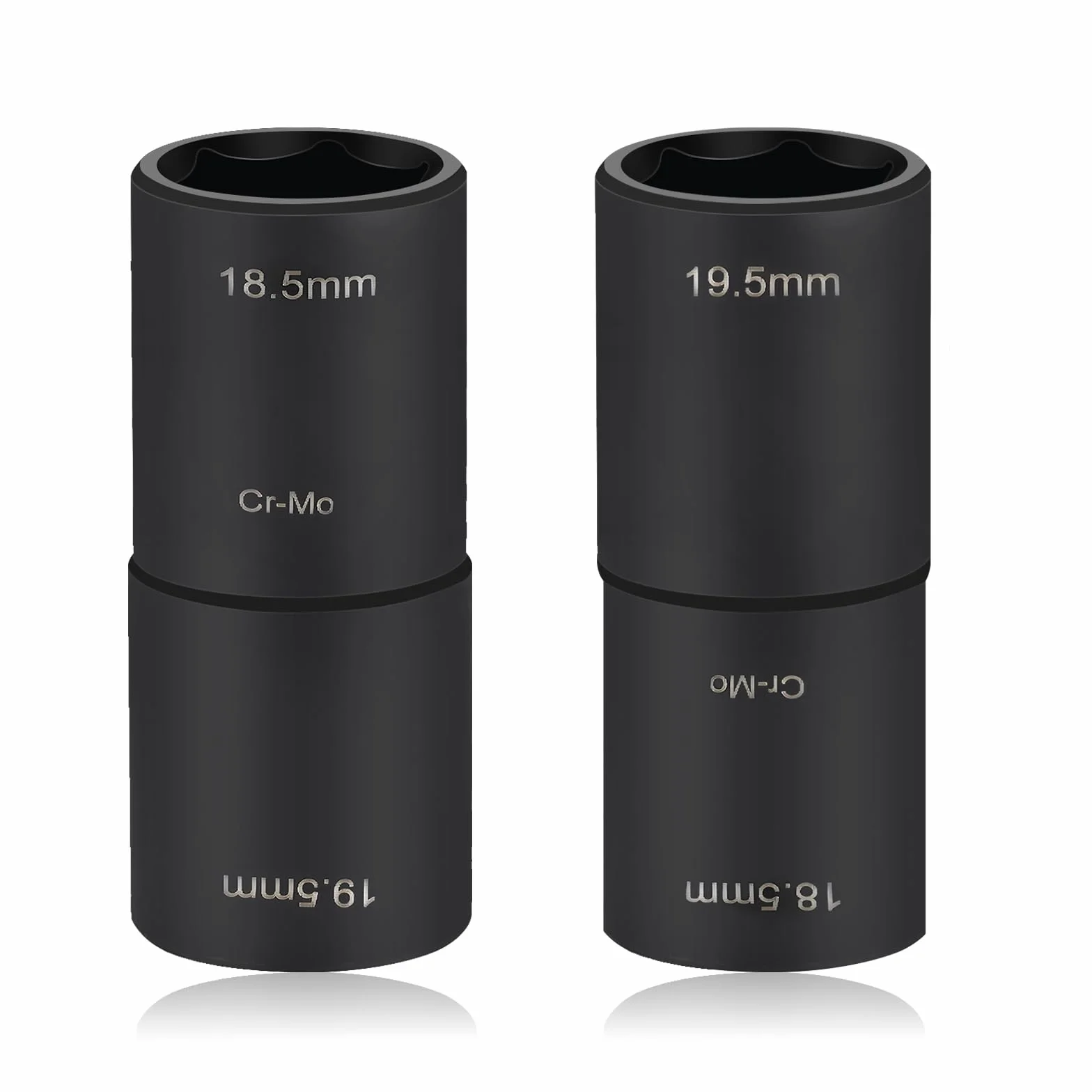 LALAGO Set di chiavi a bussola a percussione 18,5 mm x 19,5 mm 1/2" per Ford Land Rover (2 Pezzo)