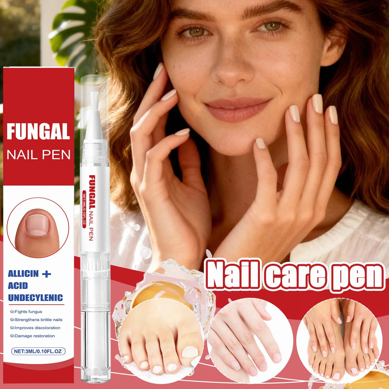 Penna Per Olio Per Le Cuticole,Prodotto Per Rinforzo E Riparazione,Penna Per Olio Per Le Unghie E Le Cuticole | Per La Cura Delle Unghie A Casa Per Donne E Uomini Adulti Per Manicure E Per Onicofagia