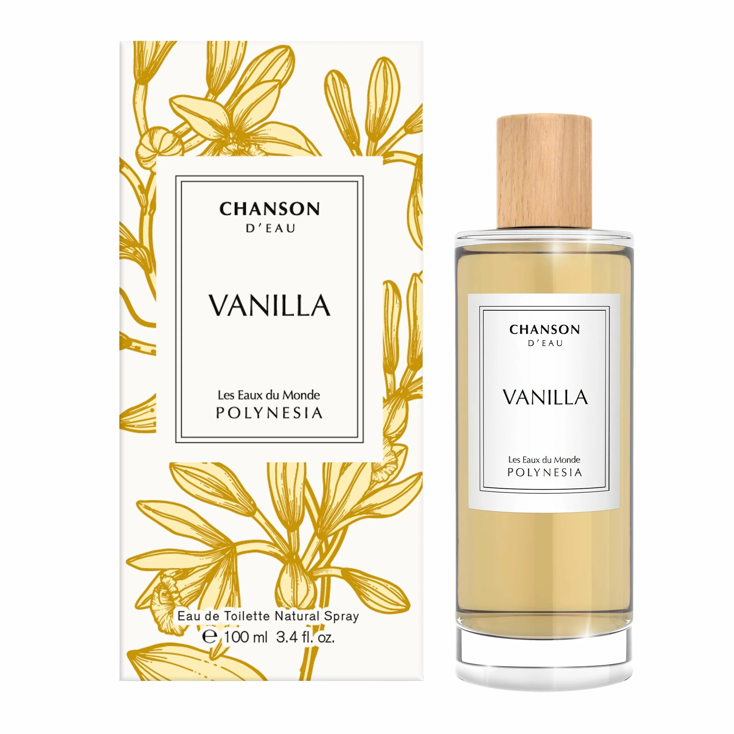 Chanson d’Eau Les Eaux du Monde Eau de Toilette Donna 100 ml Vanilla