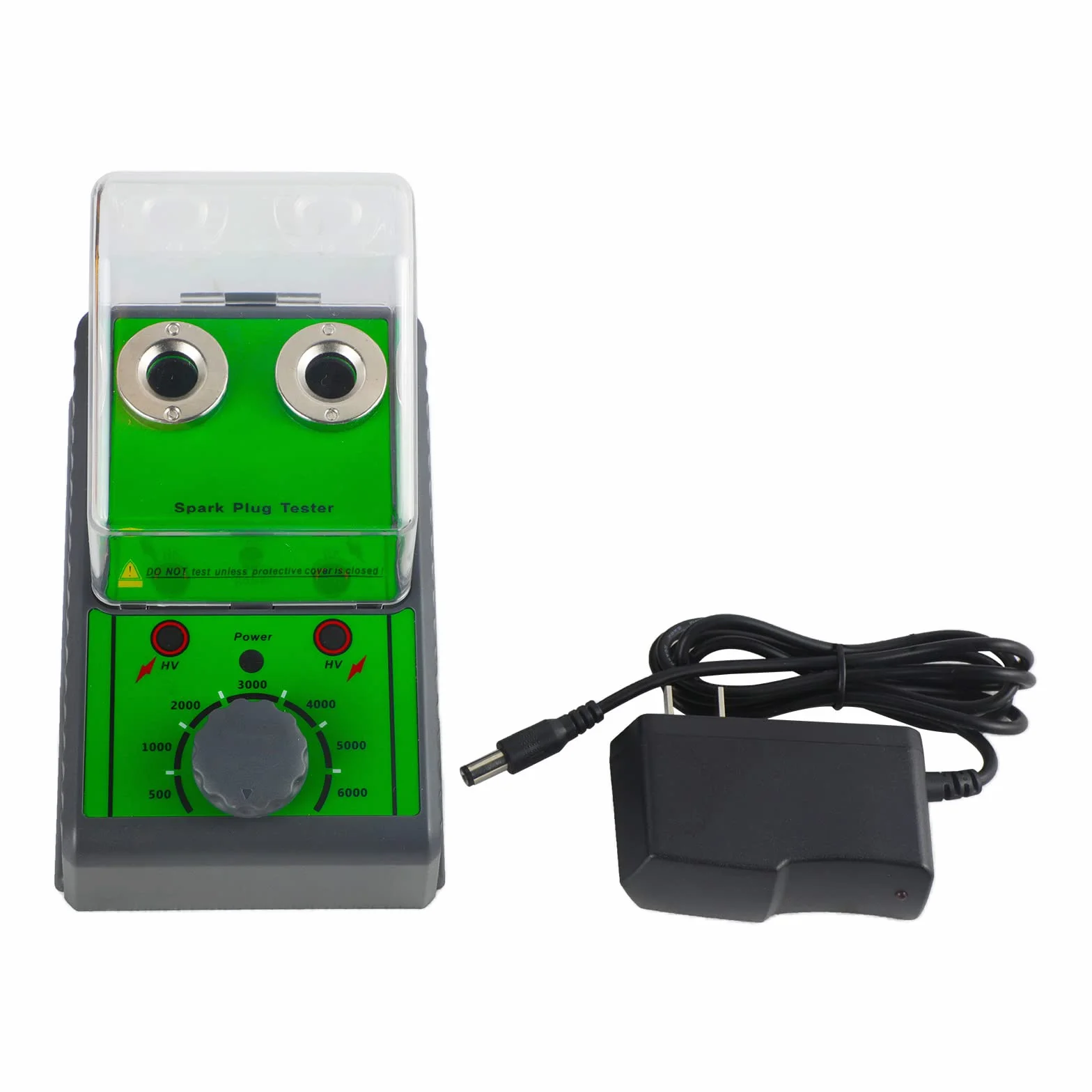 Tester per Candele Auto 220V 12V Analizzatore di Candele con Presa a Doppio Foro Regolabile