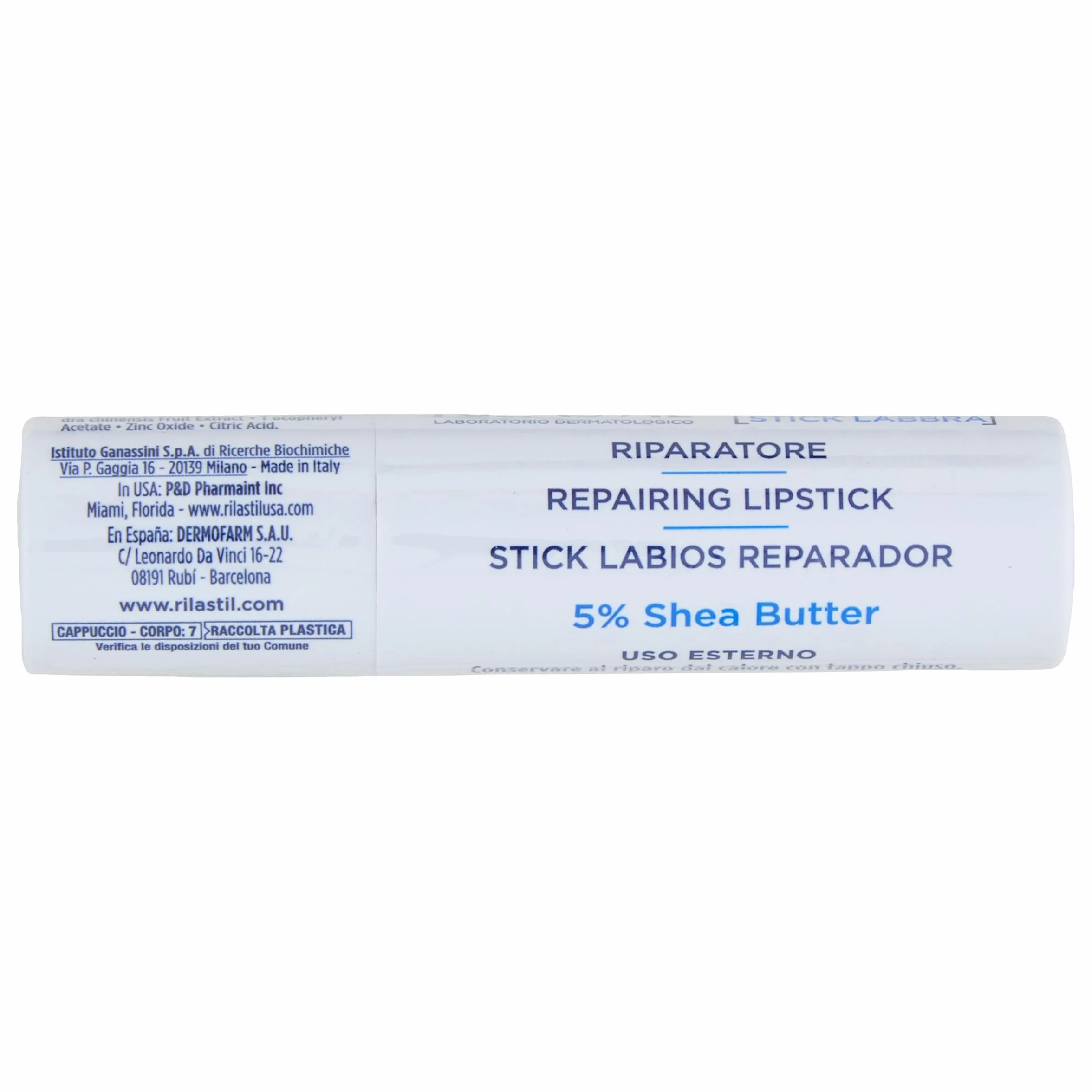 Rilastil Xerolact Stick Labbra 4,8 ml Nutriente Protettivo Burro di Karité