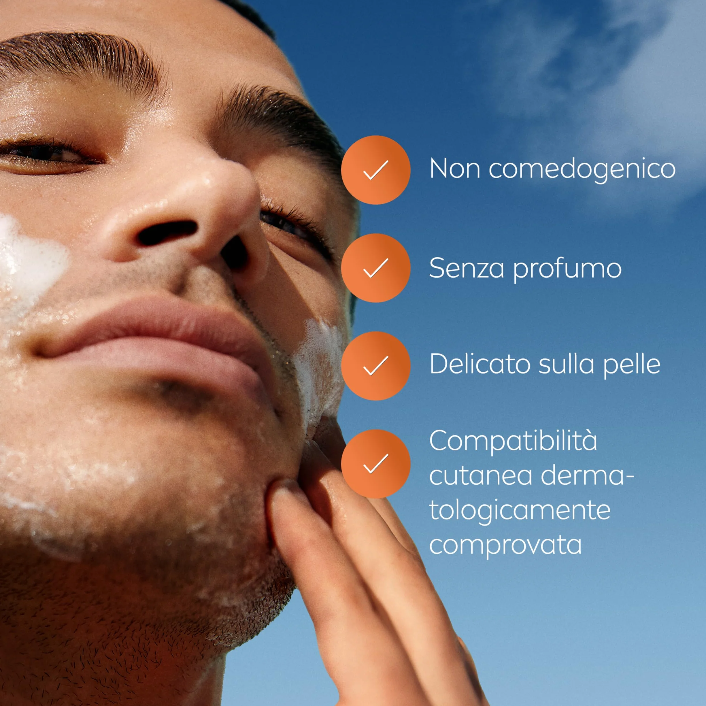 NIVEA Derma Skin Clear Gel Detergente Viso Anti-Imperfezioni 150 ml, Detergente viso pelle grassa e mista con Acido Salicilico, Sale Marino e Niacinamide, Detergente schiumogeno viso purificante