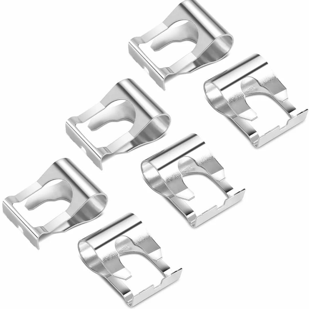 JEYORZY 6 Pezzi Clip del Tergicristallo, Kit di Riparazione Bracci Tergicristallo per Auto